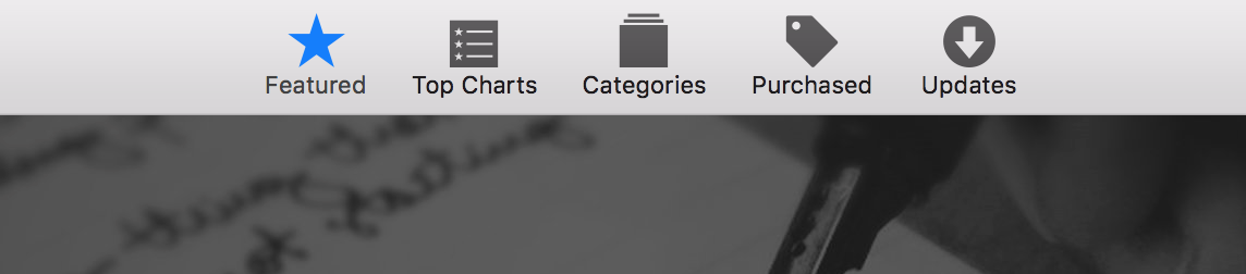 Apple AppStore icons