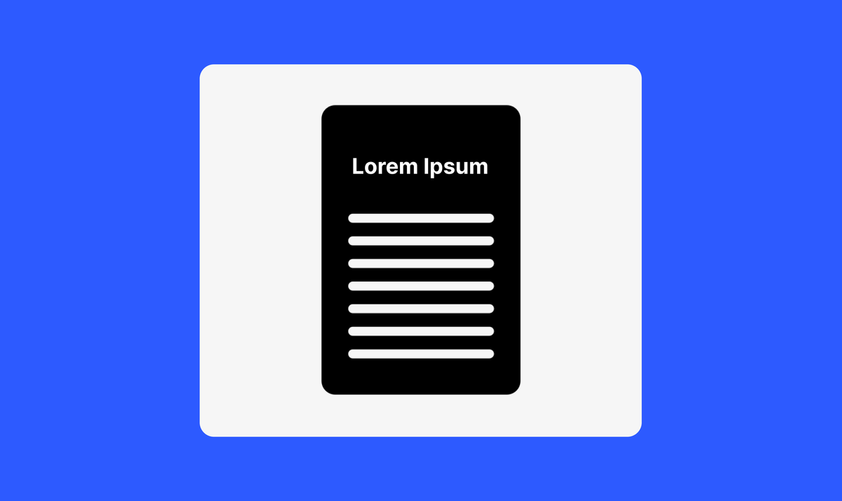 Should we use Lorem Ipsum in product design?