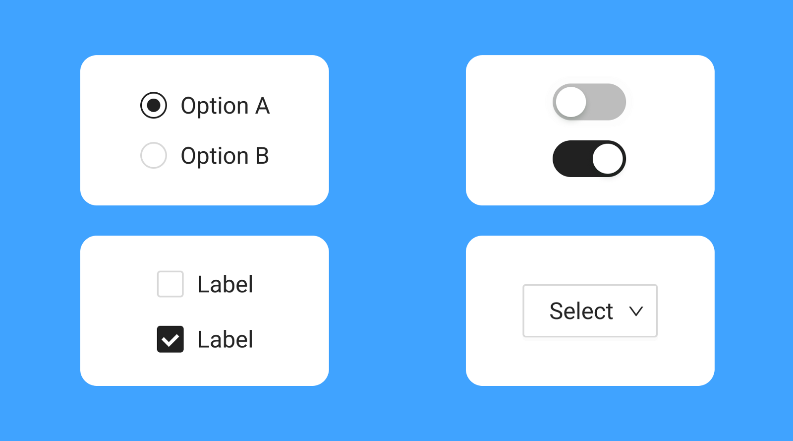 Radio buttons, checkboxes, toggle switches, and dropdown lists: design tips for using selection controls